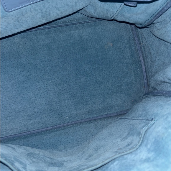 Teddy Blake Buti Cary Elegant Blue Leather Handbag (no longer available online) - Picture 4 of 11